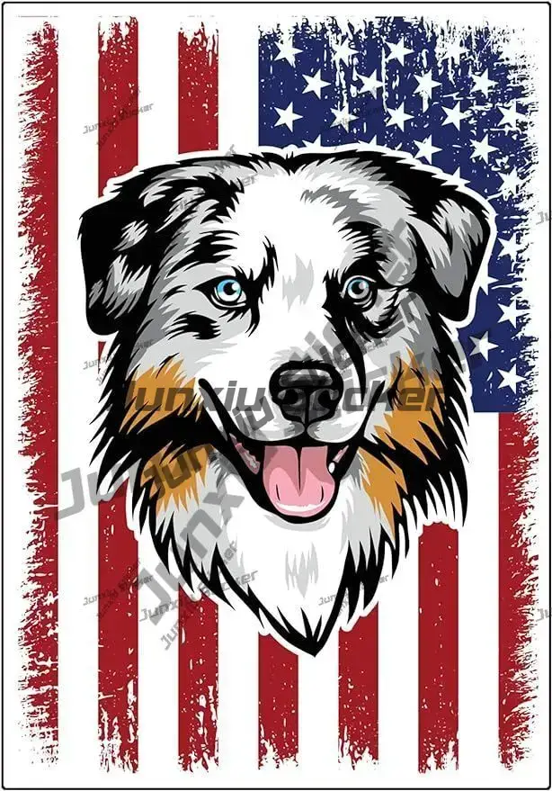 Laptop Accessories Logo - Stiker Bumper jenis Anjing Gembala Australia
