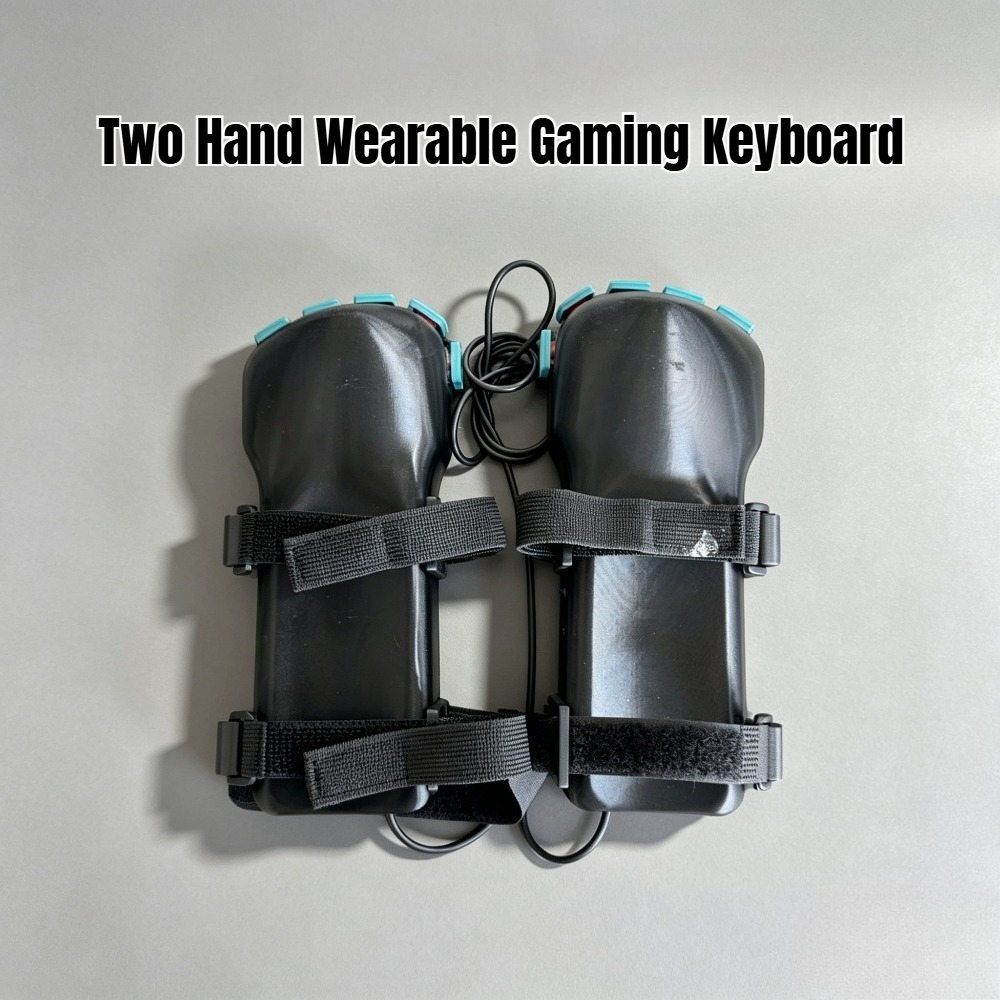 Laptop Accessories 3D Print - Keyboard Gaming yang Dapat Dipakai di