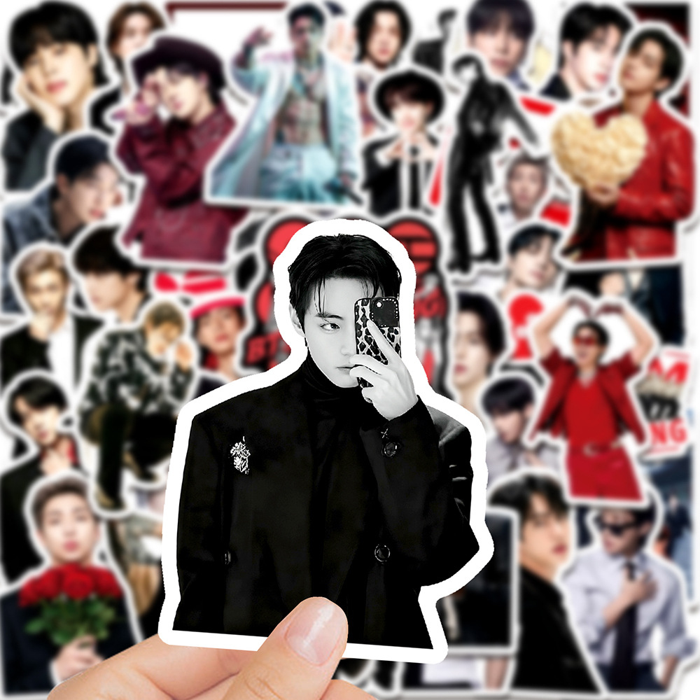 Laptop Accessories Wholesale - Stiker Grup Musik K-pop BTS, 50