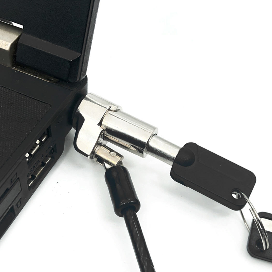 Laptop Lock Cable - Kabel Pengaman Laptop, Kunci Kensington, Kunci