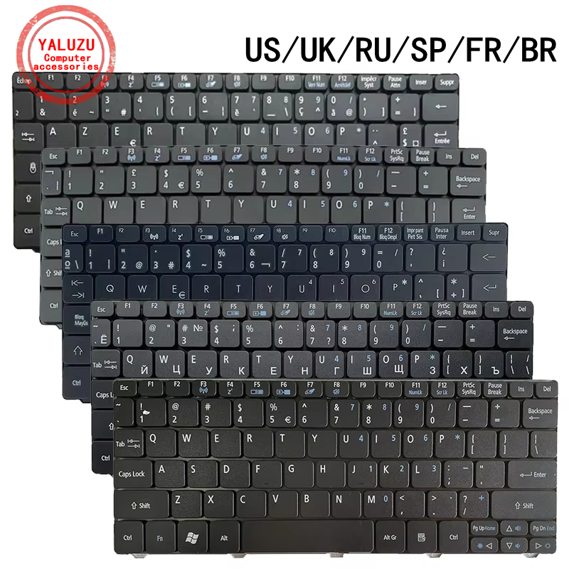 Keyboard Laptop US/UK/RU/SP/FR - Laptop Accessories Acer ulasan dan harga