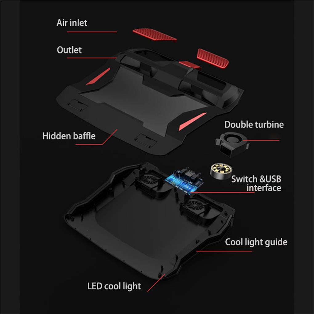 Pendingin Laptop, Alas Pending - Laptop Accessories Cooling Pad ulasan dan harga