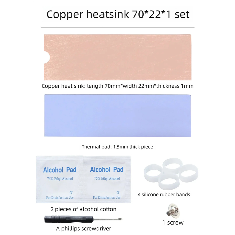Heatsink SSD M.2 untuk NVMe NG - Laptop Accessories Cooling Pad ulasan dan harga