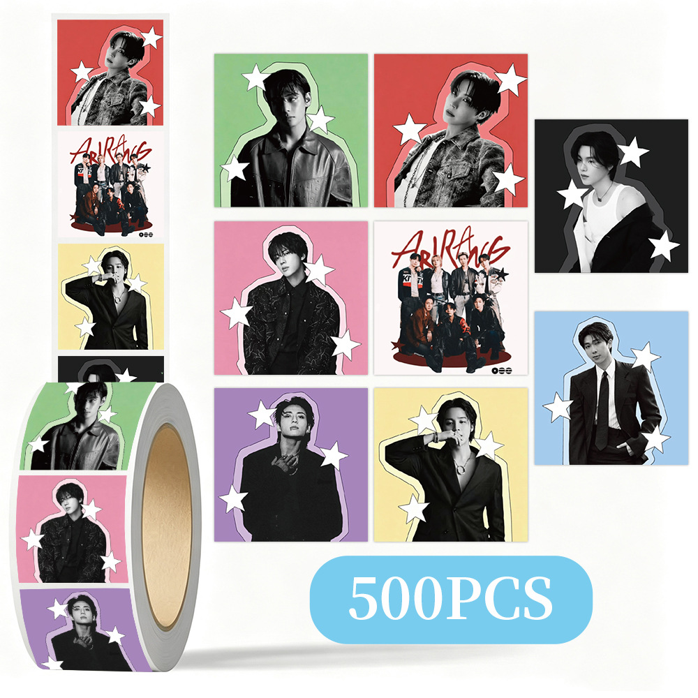 Stiker Dekoratif Bintang K-pop - Laptop Accessories Wholesale ulasan dan harga