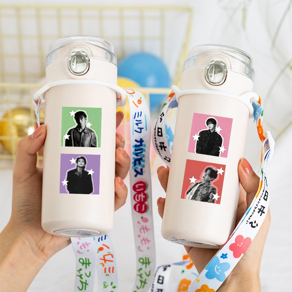 Stiker Dekoratif Bintang K-pop - Laptop Accessories Wholesale ulasan dan harga