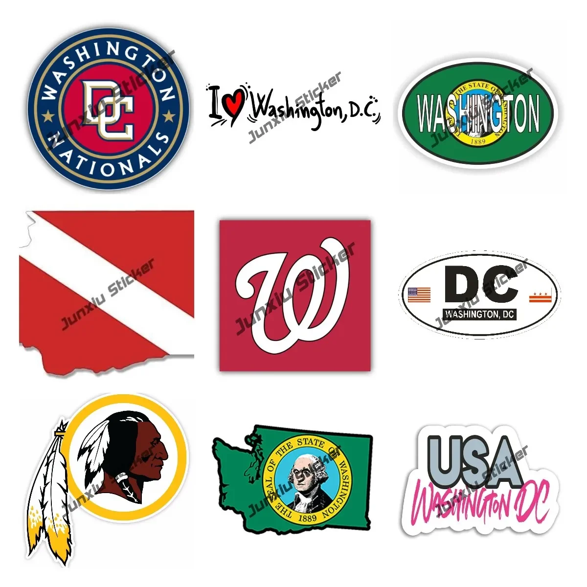 AS peta bendera Washington sti - Laptop Accessories Logo ulasan dan harga