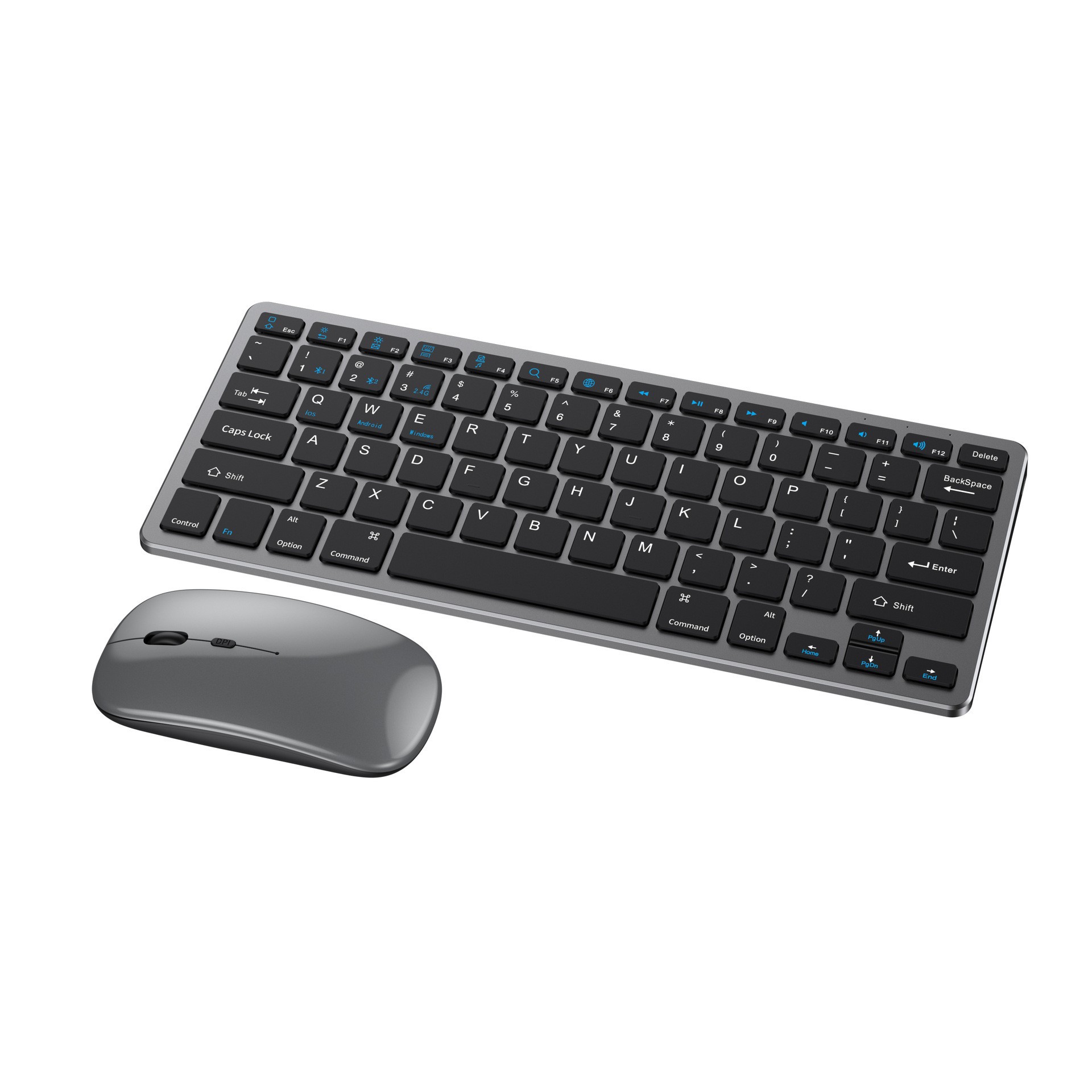 Set Mouse Keyboard Nirkabel 2. - Laptop Accessories Combo Set ulasan dan harga