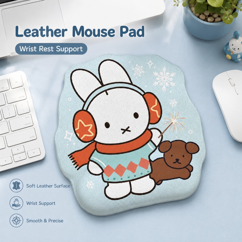 Alas Mouse Kulit Anime Miffy d - Laptop Accessories Design ulasan dan harga