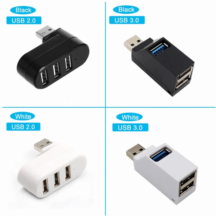 Grwibeou Mini 3 Port USB 3.0 H - Laptop Accessories For Programmers ulasan dan harga