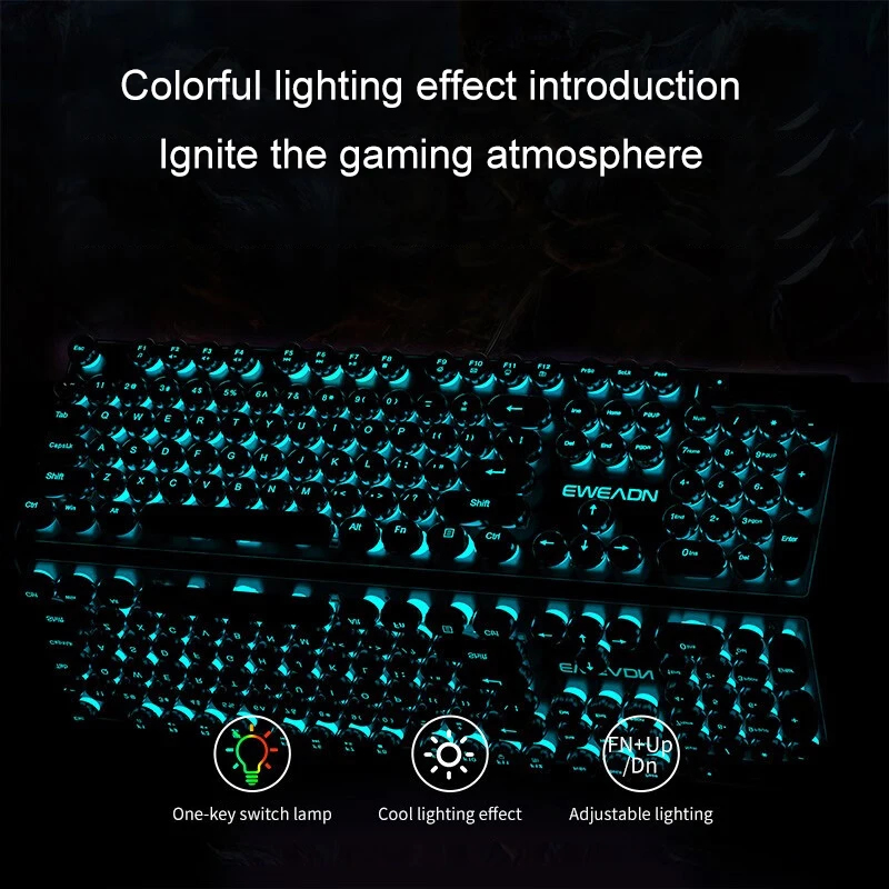 Set Keyboard dan Mouse Retro P - Laptop Accessories Gaming ulasan dan harga