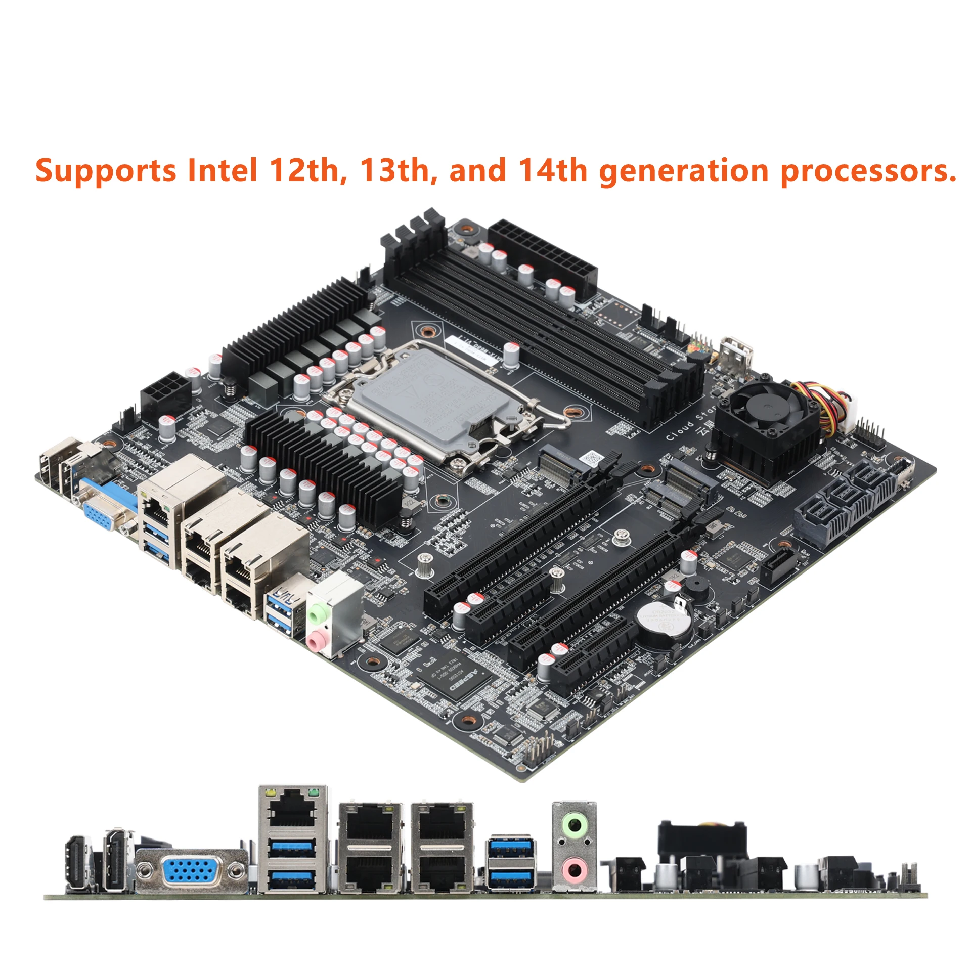 Papan Induk Server M-ATX W680  - Intel Cpu Core I5 ulasan dan harga