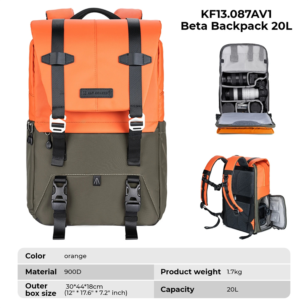 Tas Ransel Kamera K&F CONCEPT  - Laptop Bag Waterproof ulasan dan harga