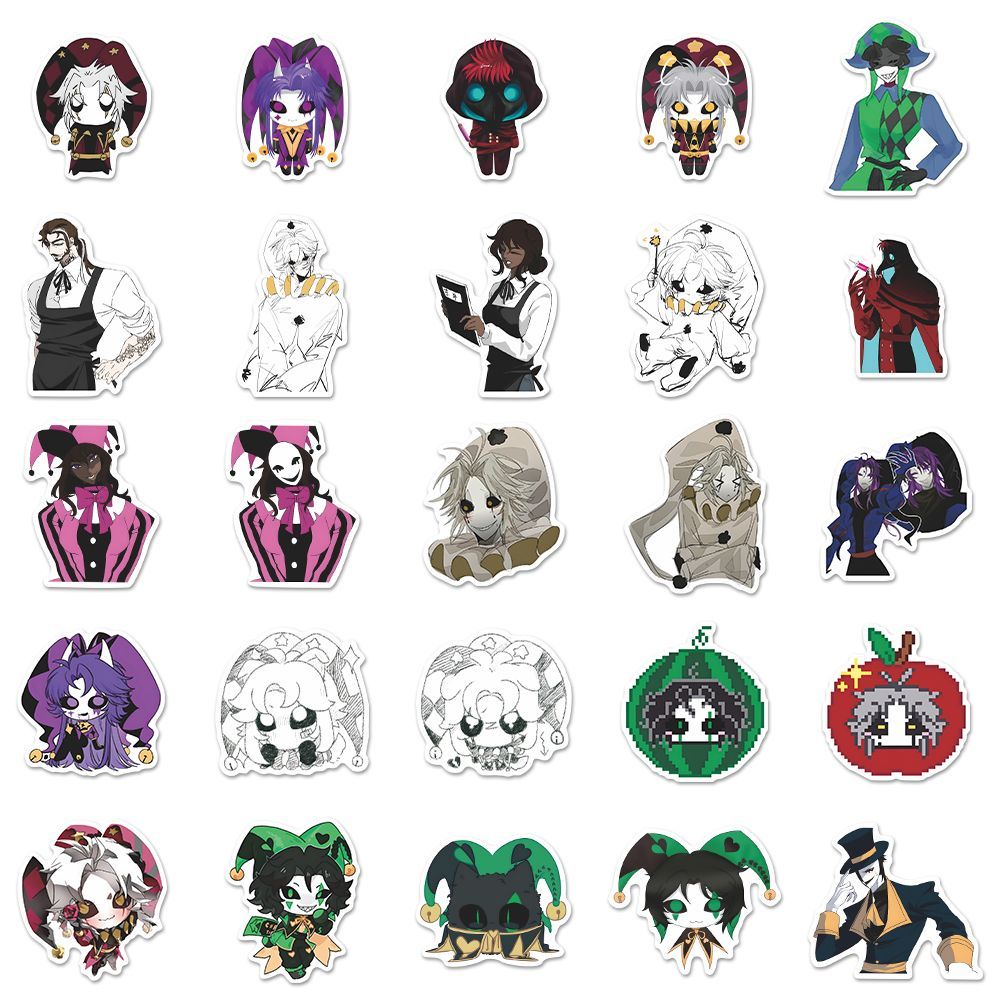 73PCS Stiker Anime The Freak C - Laptop Accessories Wholesale ulasan dan harga