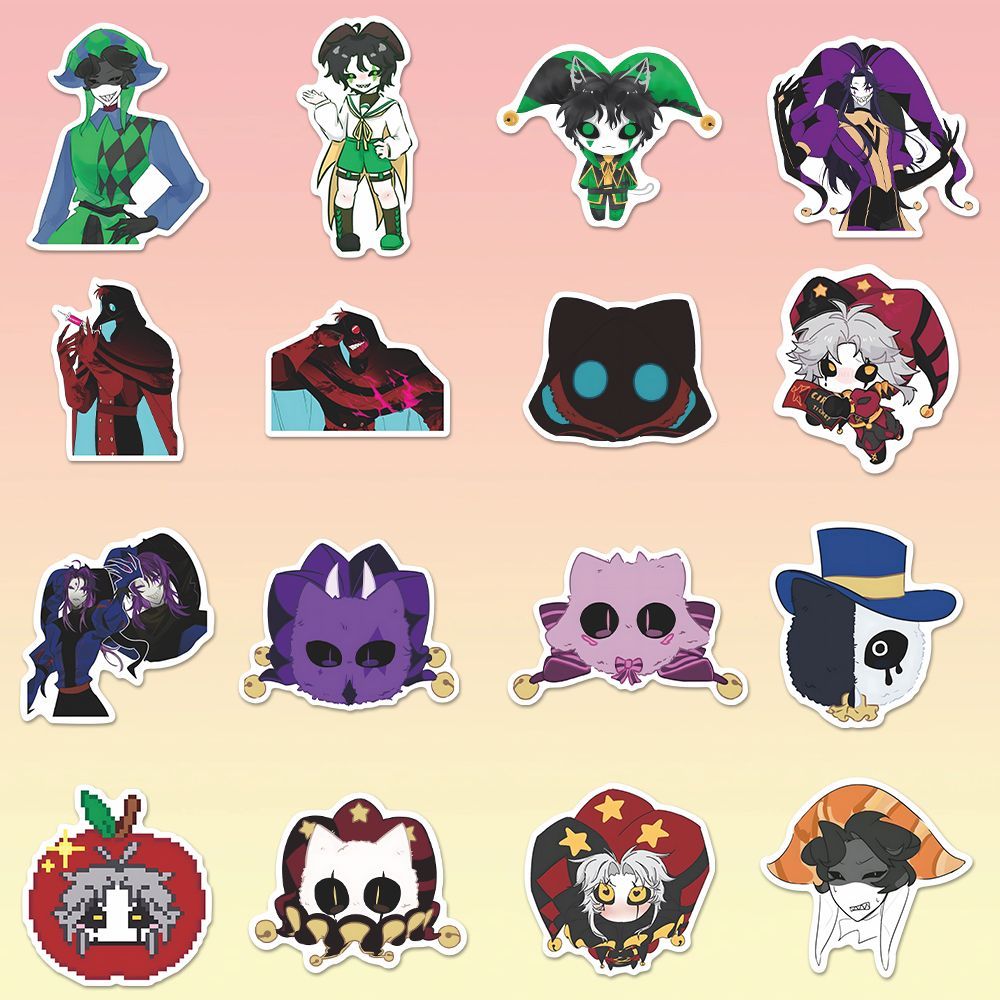 73PCS Stiker Anime The Freak C - Laptop Accessories Wholesale ulasan dan harga
