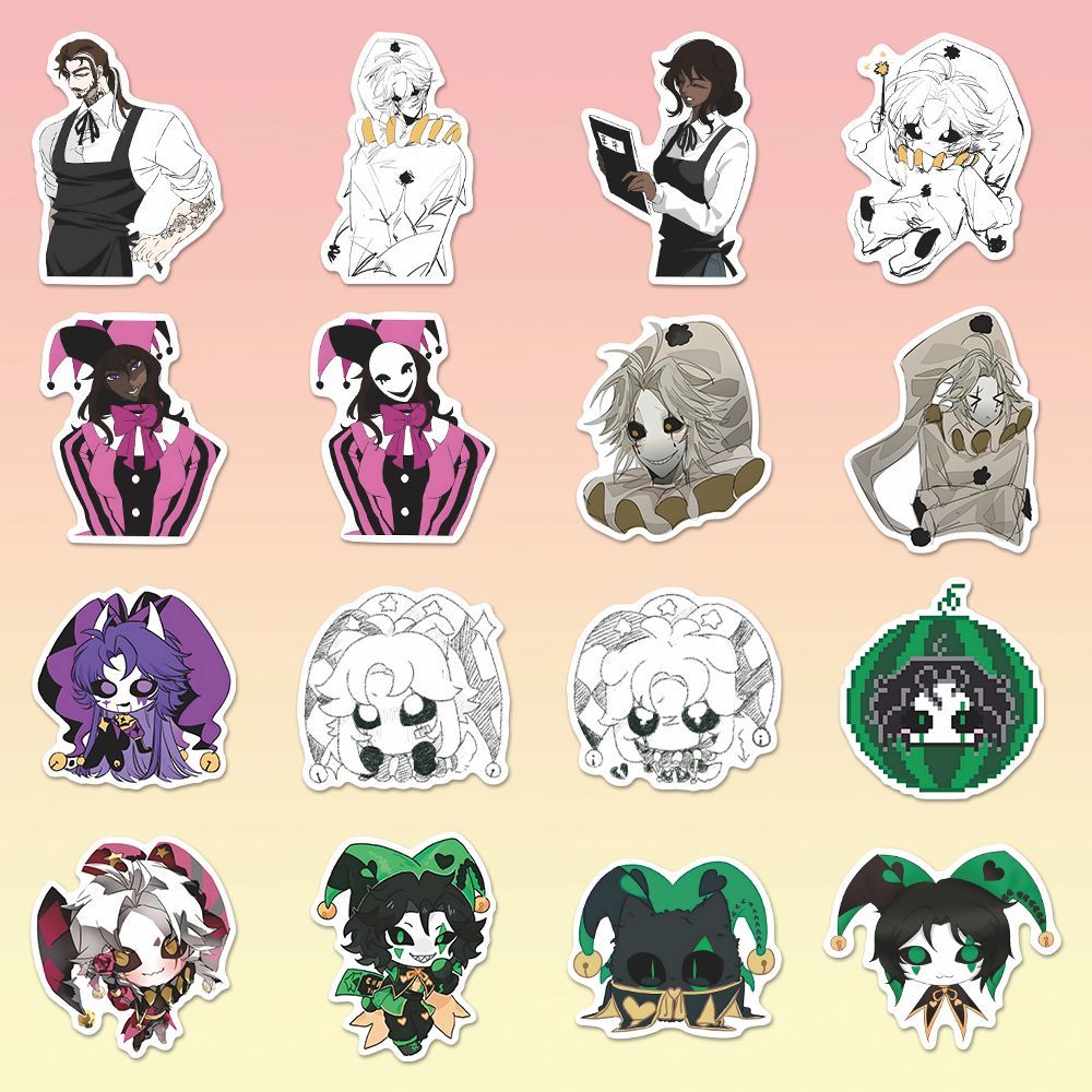 73PCS Stiker Anime The Freak C - Laptop Accessories Wholesale ulasan dan harga