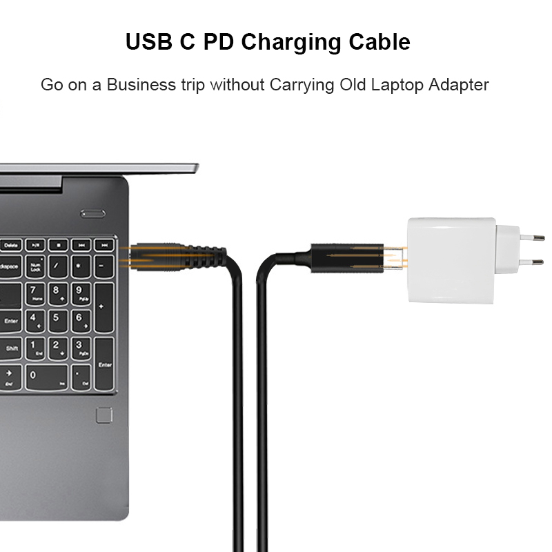 USB Tipe C Ke DC 3.0X1.1Mm 3.0 - Laptop Lock Cable ulasan dan harga