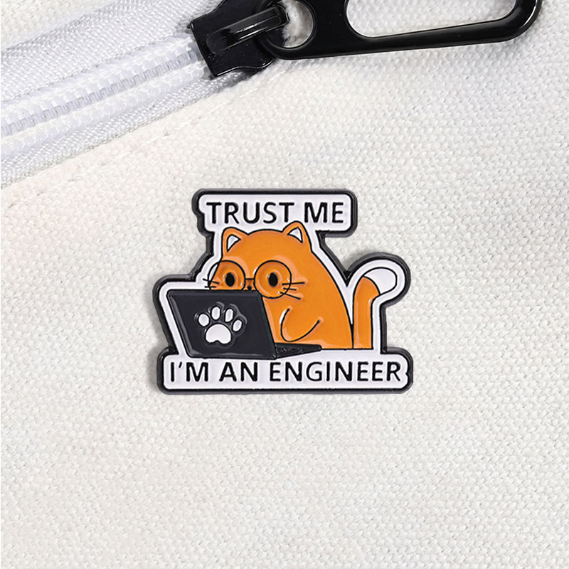 Pin Enamel Kutipan I Am An Eng - Laptop Accessories Design ulasan dan harga