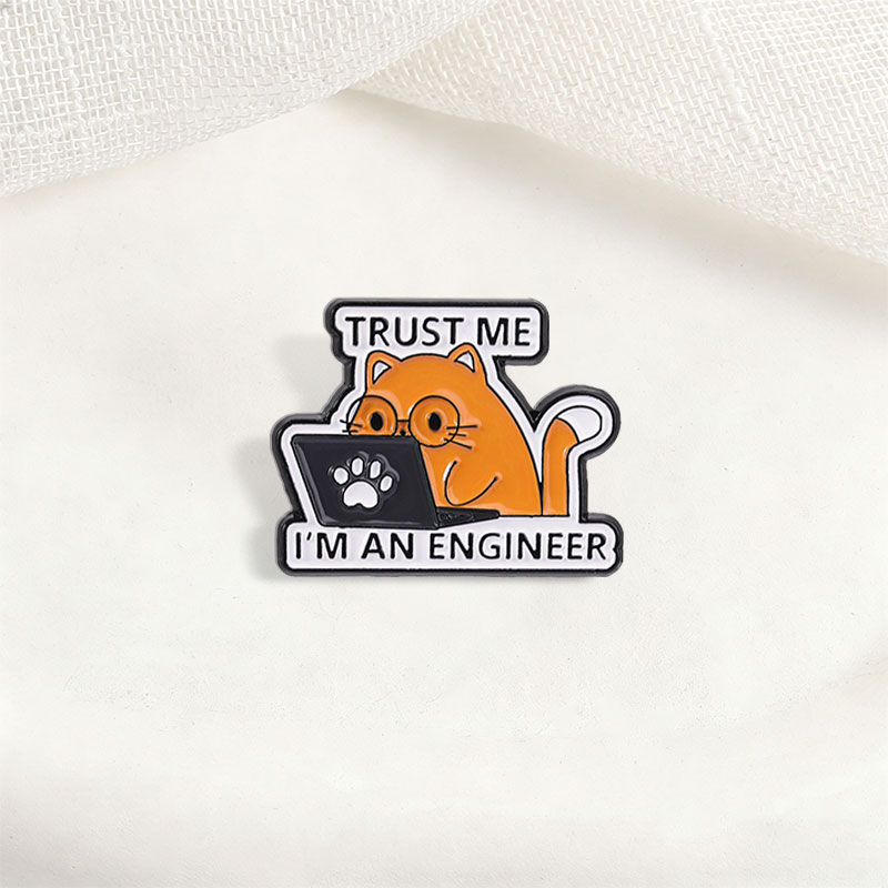 Pin Enamel Kutipan I Am An Eng - Laptop Accessories Design ulasan dan harga
