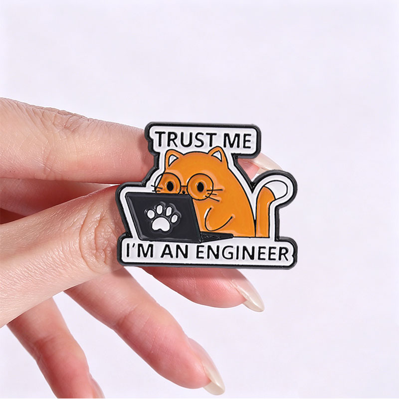 Pin Enamel Kutipan I Am An Eng - Laptop Accessories Design ulasan dan harga