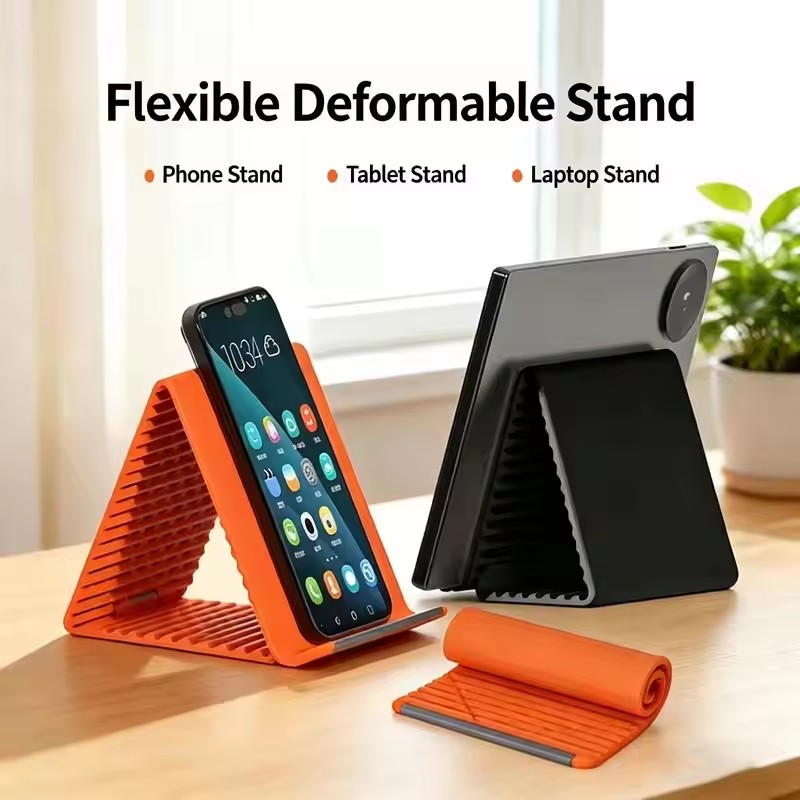 Penyangga Ponsel Portabel Sili - Laptop Accessories For Office ulasan dan harga