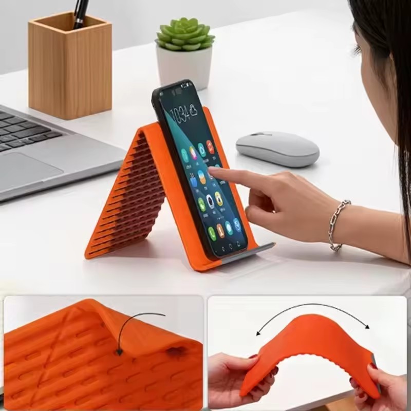 Penyangga Ponsel Portabel Sili - Laptop Accessories For Office ulasan dan harga