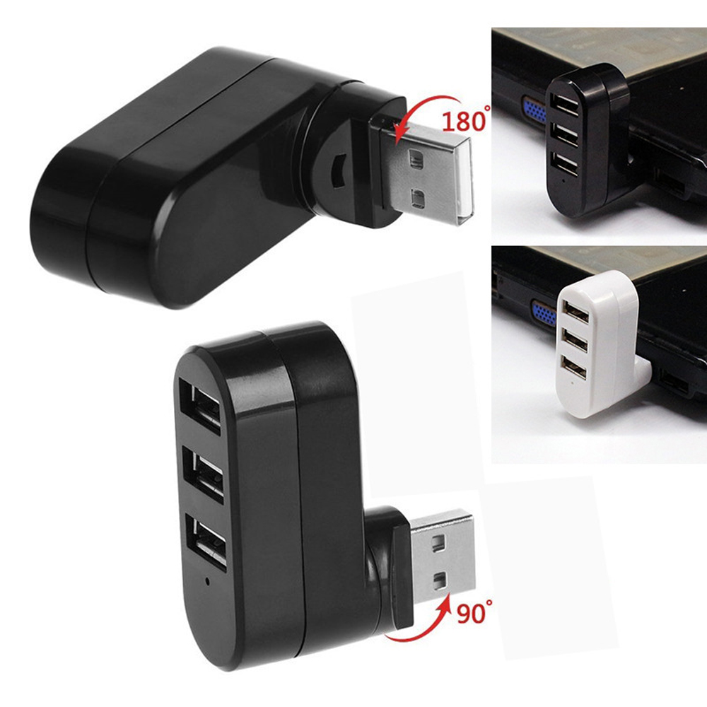 3 Port Multi 2.0 USB HUB Mini  - Laptop Accessories For Programmers ulasan dan harga