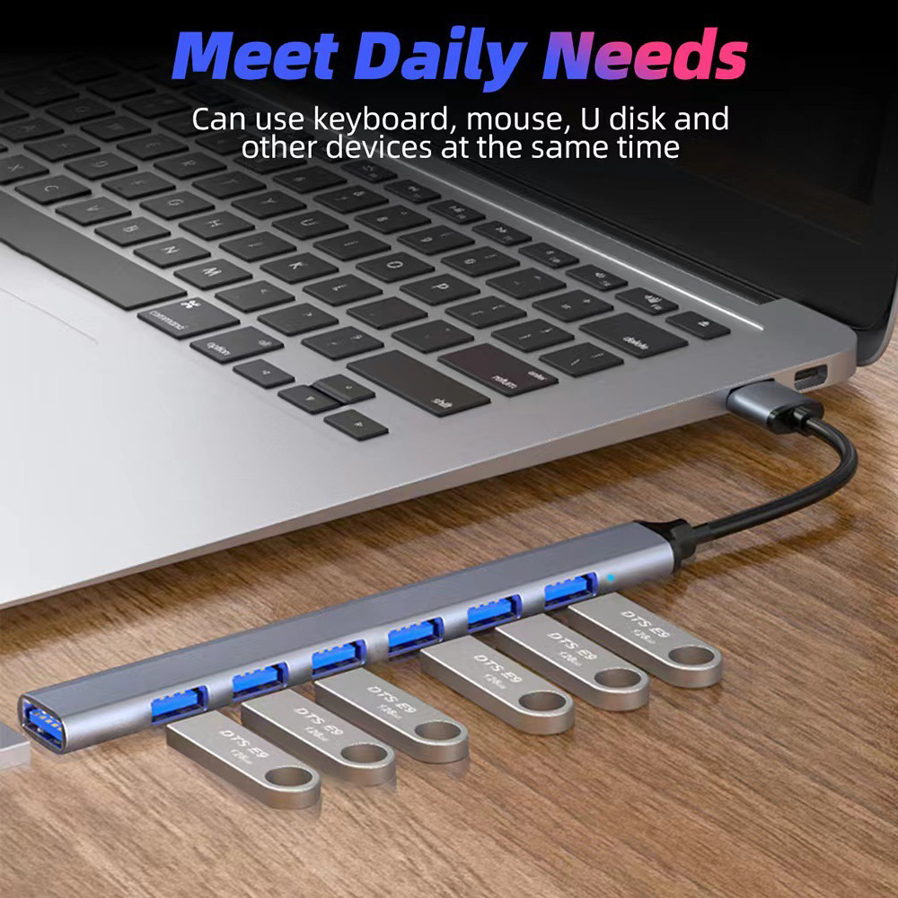 HUB USB Tipe C 3 0 pemisah Hub - Laptop Accessories For Programmers ulasan dan harga