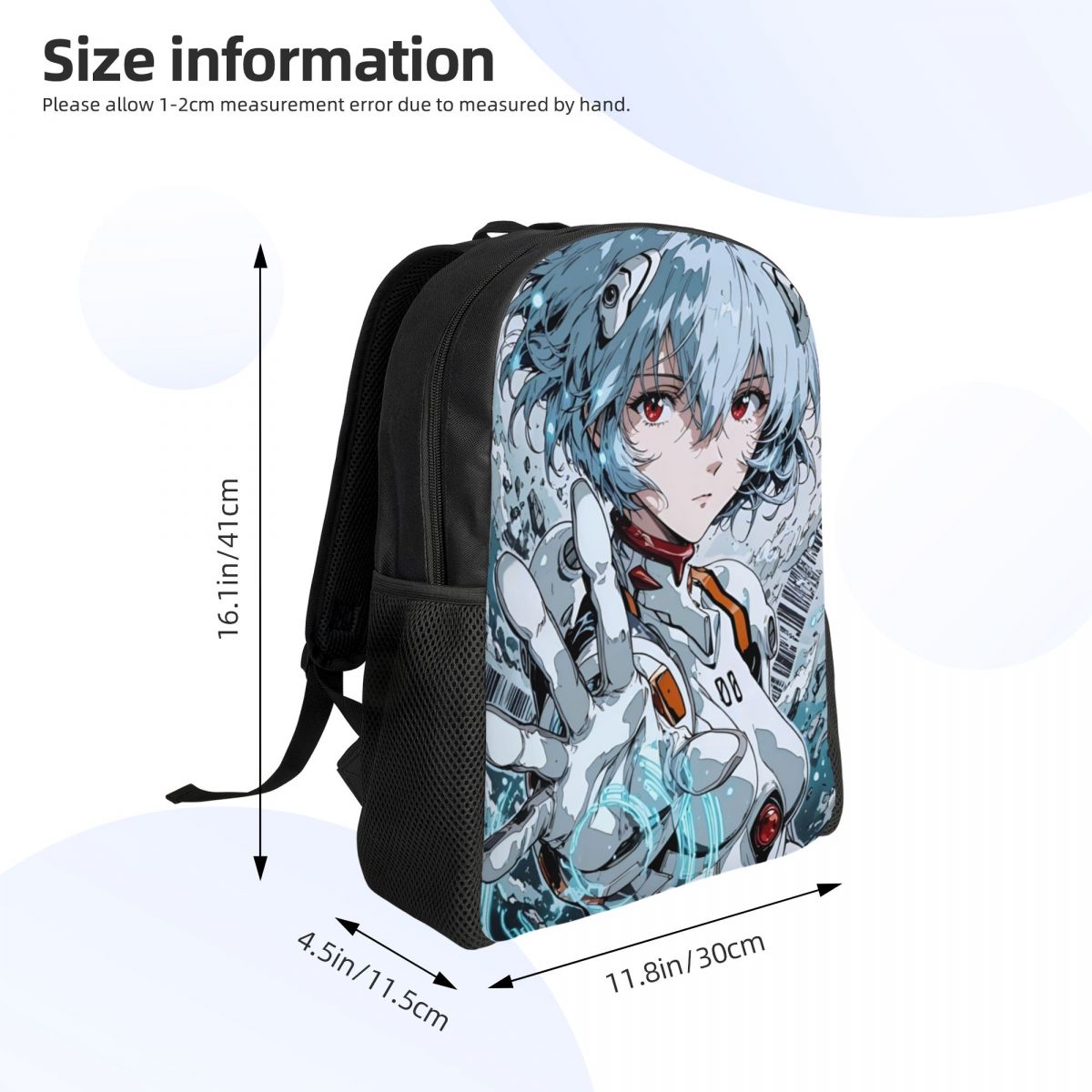 Ransel Manga E-evangeliones Ce - Laptop Accessories 3D Print ulasan dan harga