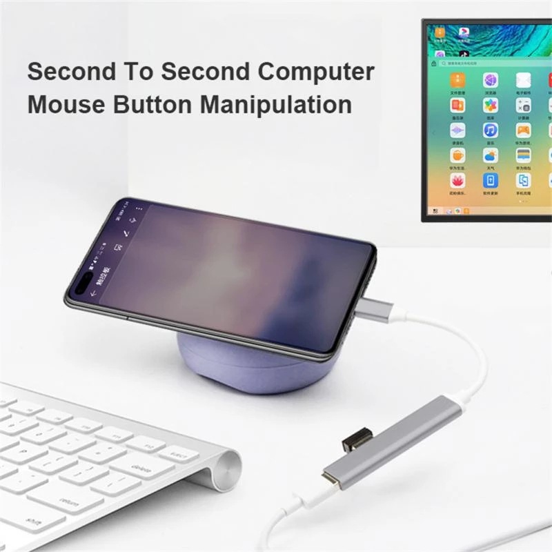 4-In-1 Type-C Extender Hub 4 P - Laptop Accessories For Programmers ulasan dan harga