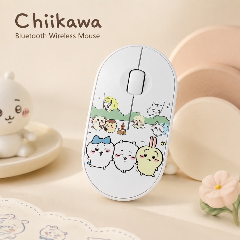 Mouse Nirkabel Bluetooth Chiik - Laptop Accessories For Office ulasan dan harga
