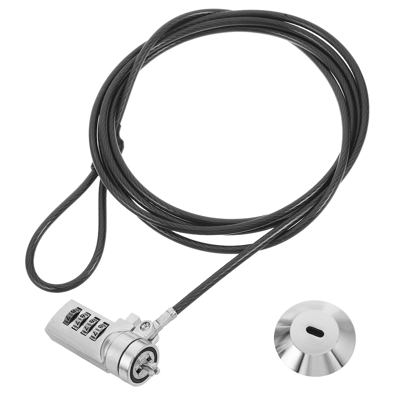 1 Set Kabel Kunci Laptop Kombi - Laptop Lock Cable ulasan dan harga