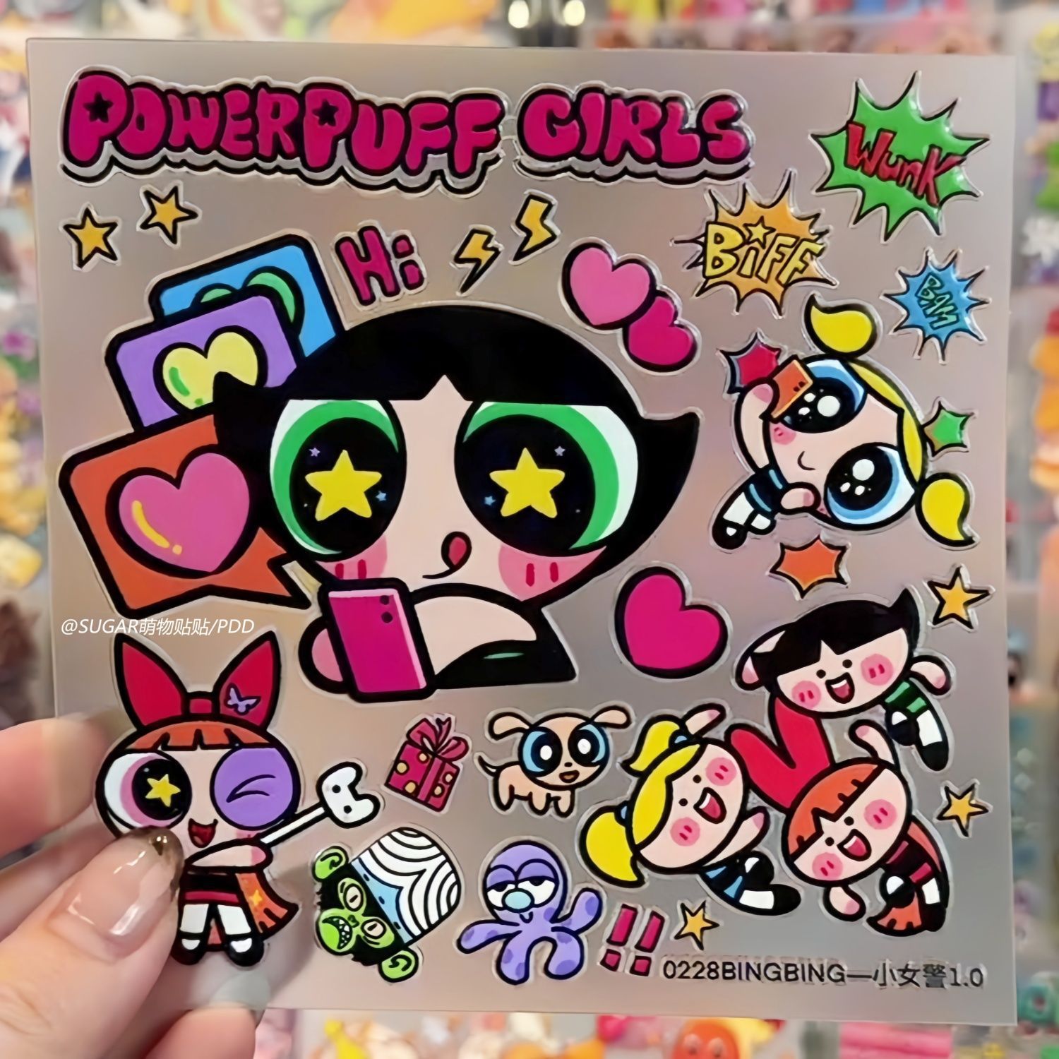 Stiker Karakter Powerpuff Girl - Laptop Accessories Wholesale ulasan dan harga
