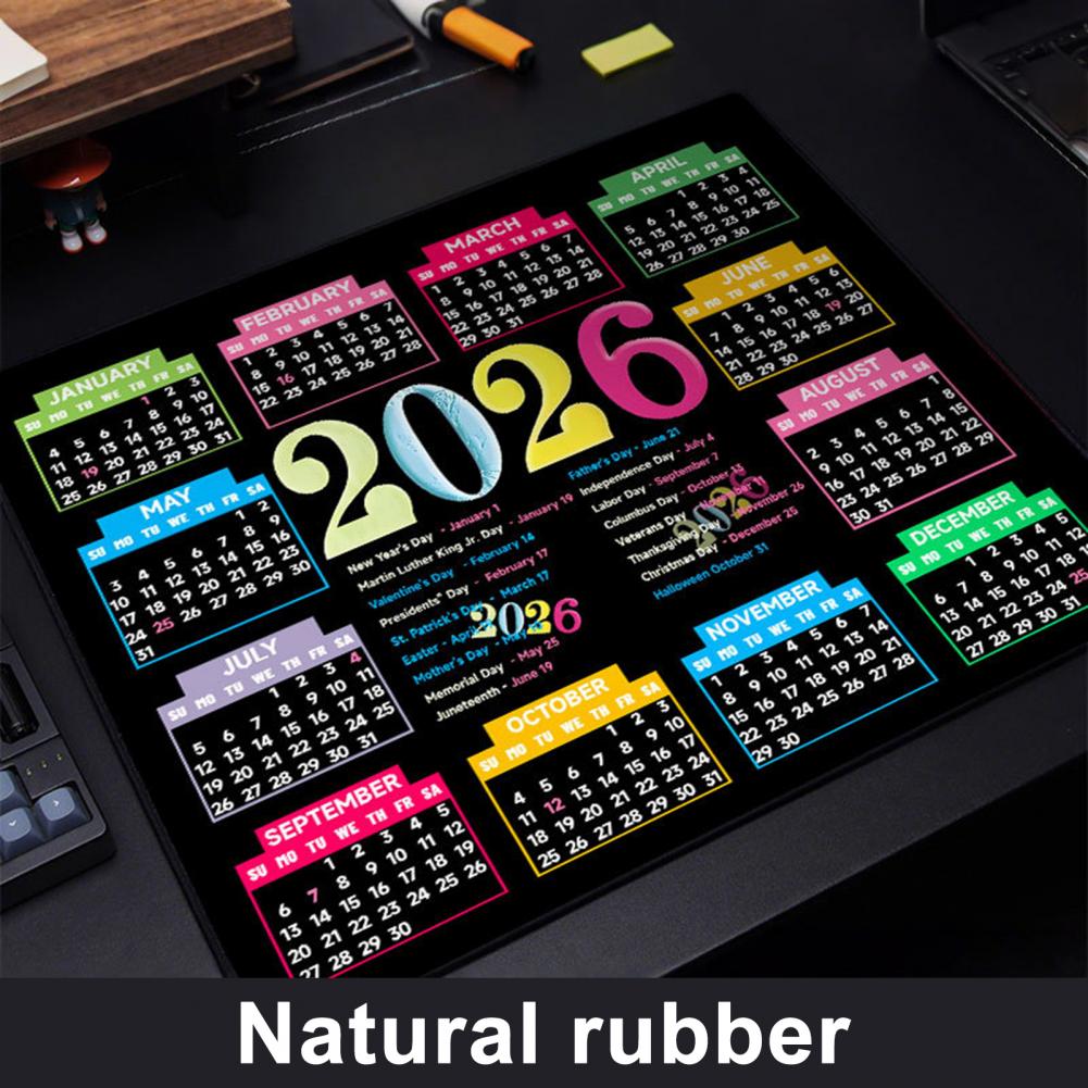 Alas Mouse Kalender 2026 Tahan - Laptop Accessories For Office ulasan dan harga