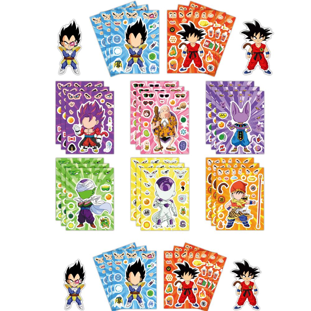 8/32 Lembar Stiker Anime Drago - Laptop Accessories Wholesale ulasan dan harga