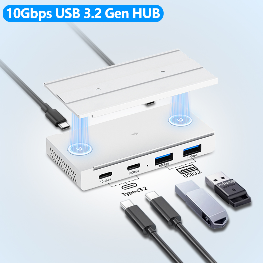 10Gbps USB3.2 Gen2 HUB Meja Pe - Laptop Accessories For Programmers ulasan dan harga
