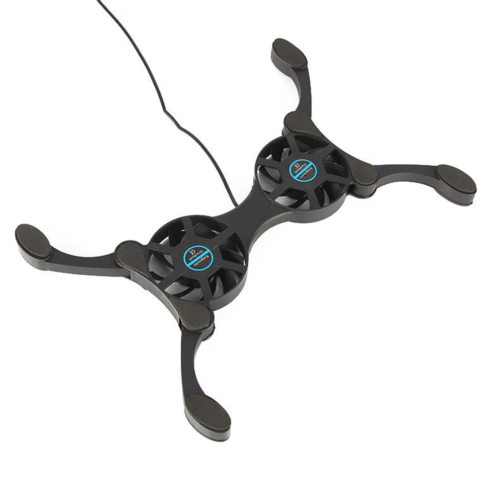 Pendingin Laptop Lipat Portabe - Laptop Accessories Cooling Pad ulasan dan harga