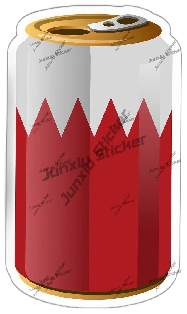 135 bendera Soda dapat stiker  - Laptop Accessories Logo ulasan dan harga