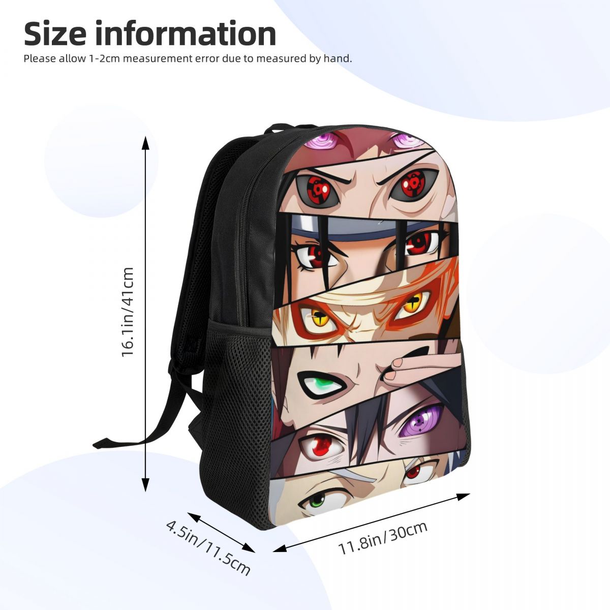 Ransel 3D Print Naruto dan Sas - Laptop Accessories 3D Print ulasan dan harga
