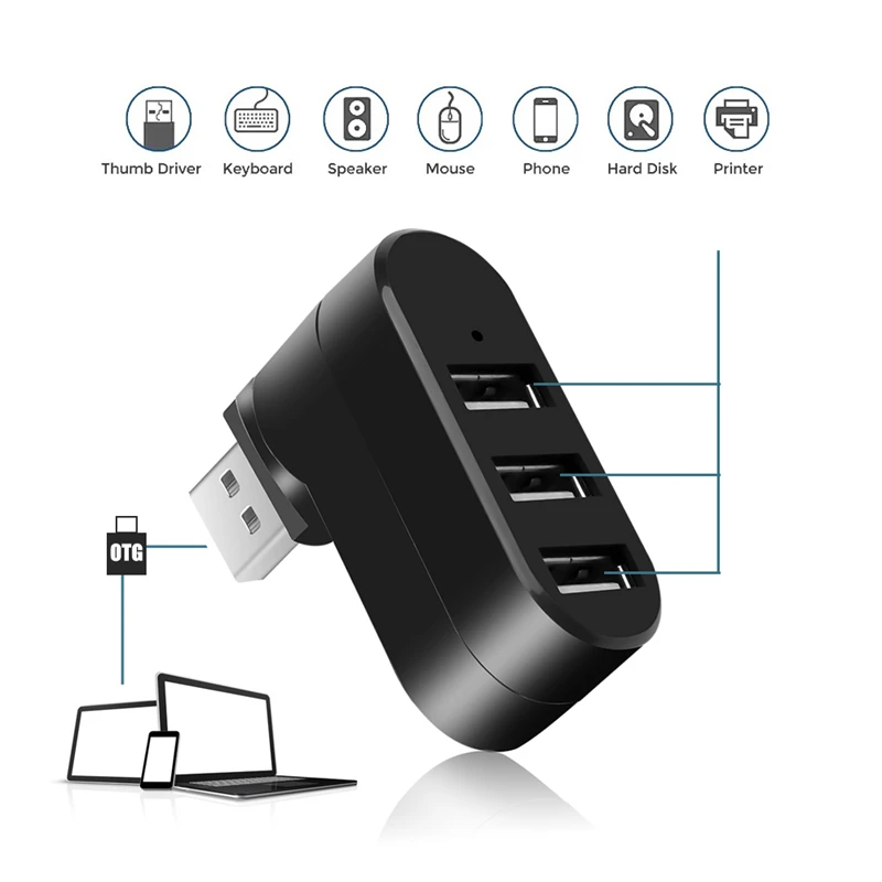 BARU Hub USB 3 Port Multi 2.0  - Laptop Accessories For Programmers ulasan dan harga