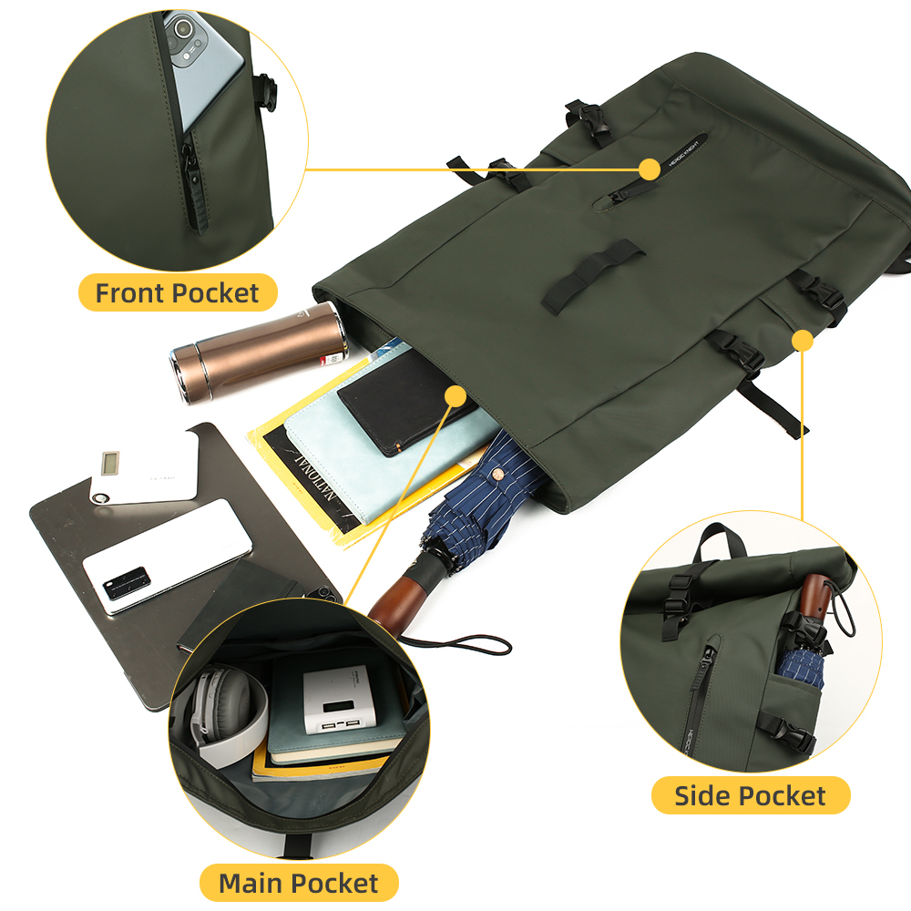 Tas punggung pria, ransel taha - Laptop Bag Waterproof ulasan dan harga