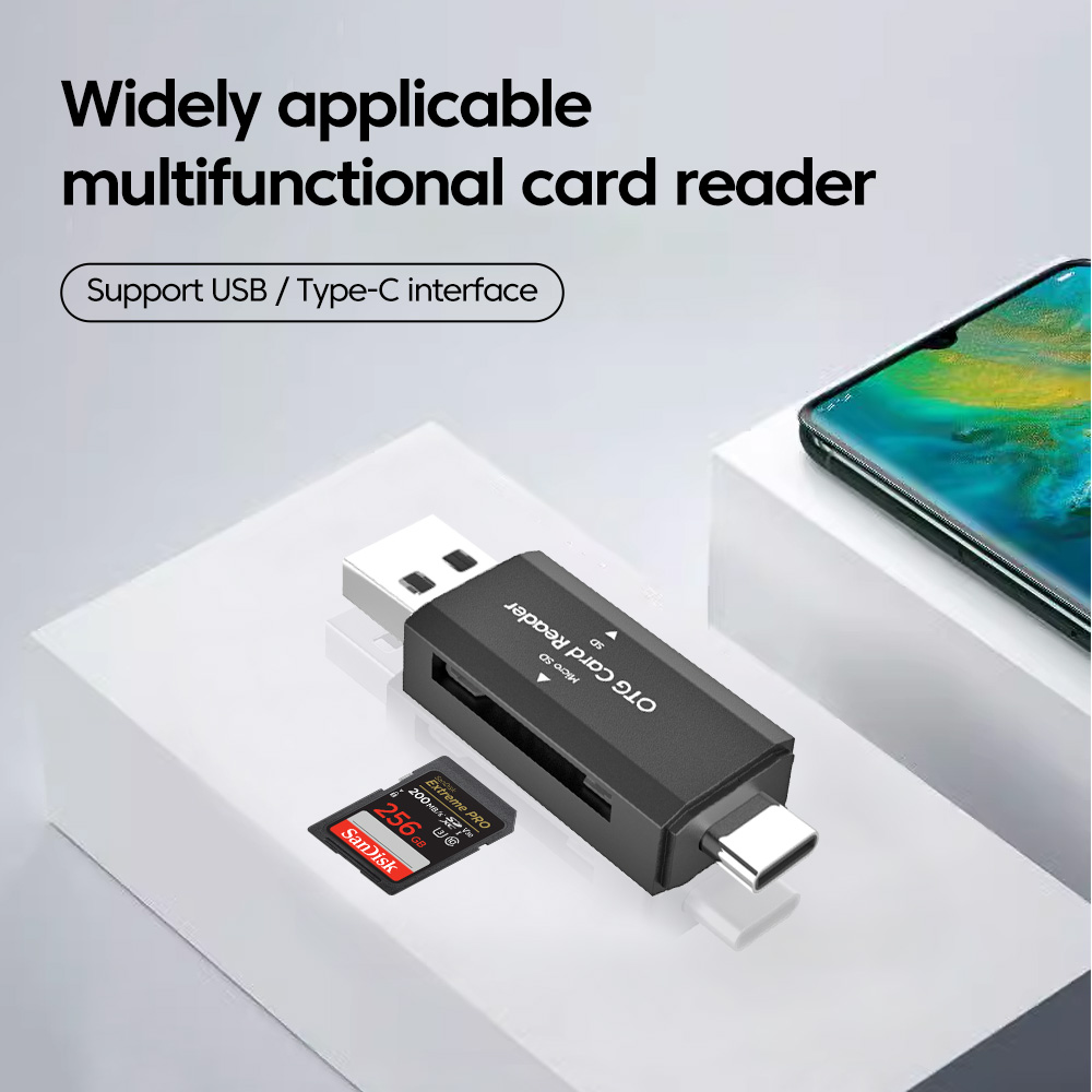 USB2.0 pembaca kartu SD TF, 2- - Laptop Accessories For Programmers ulasan dan harga